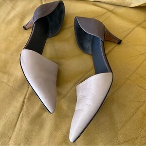 Vince Elegant Two-Tone Women's Heels